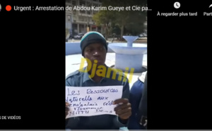 VIDEO - Affaire Petro-Tim: Karim Xrum Xax encore arrêté à la Place de l’Indépendance