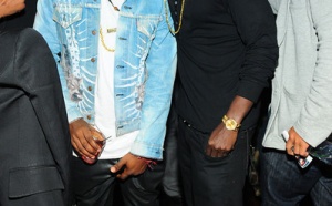 Photo : Bu Thiam, le frère de Akon avec Kanye West
