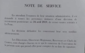 Recrutement massif: Bibi Baldé nettoie La Poste