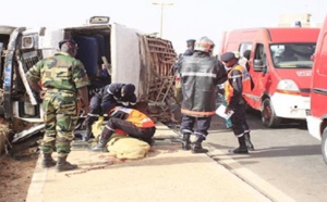 Axe Touba-Darou Mouhty: un accident fait 1 mort et six blessés graves