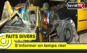 VIDEO - Dernière minute: Accident sur le viaduc de Diamalaye