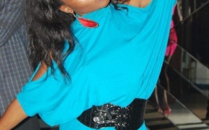 Photo : Fatim O' sur la piste de danse