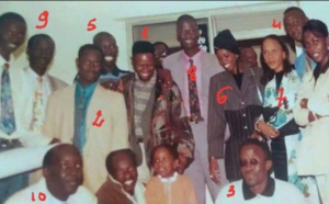 ​ARRÊT SUR IMAGE ! Il y a 21 ans, le maître Psk entouré de ses élèves: Aliou Sall, Yakham Mbaye, Thierno Birahim Fall...