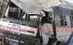 Rufisque: un accident entre un camion, un bus Tata et un véhicule particulier, fait 10 blessés