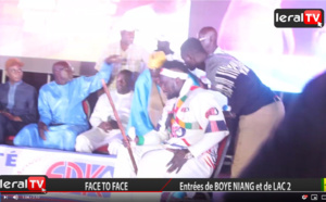 VIDEO - Face-à-face Lac2 vs Boy Niang: Regardez l'arrivée des deux lutteurs