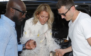 PHOTOS - Céline Dion : Angélique à Paris, avec Gwyneth Paltrow et Louise Bourgoin