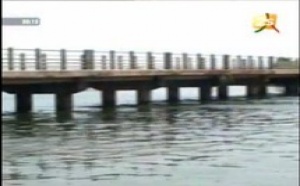 Le pont de Diouloulou au bord de l'effondrement