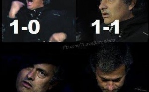 La photo de Mourhino lors du clasico