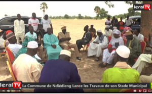 VIDEO - Ndiédieng: La Commune lance les travaux de son Stade Municipal.