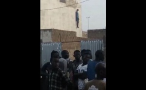 VIDEO - Touba: les images du sapeur-pompier qui s'est suicidé au quartier Darou Marnane