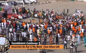 Rassemblement de Aar Li Nu Bokk à Guédiawaye: ce n’est pas encore la grande affluence