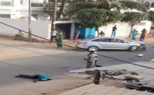 VIDEO Urgent - Liberté 6: Un jeune homme fauché par une voiture alors qu'il jubilait