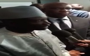VIDEO - Levée du corps de Ousmane Tanor Dieng à Paris