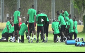 VIDEO - Finale CAN 2019: Galop d'entraînement des "Lions"