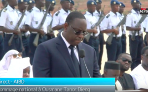 VIDEO - Macky Sall bouleversé: "J'ai reçu l'ultime message de Ousmane Tanor Dieng par le biais de son fils..."