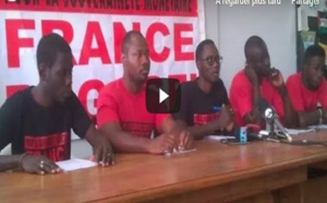 VIDEO - Frapp France Dégage: "Guy Marius SAGNA a été arrêté parce qu'il dérange..."