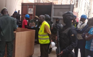 Port de Dakar: incinération d'une saisie record de 1107 kg de cocaïne