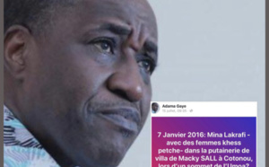 Me Khoureychi Bâ: « Adama Gaye ne reconnait pas tous les écrits qu’on lui impute »