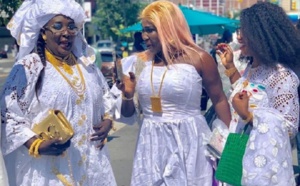 PHOTOS - Etats-Unis: Admirez l’époustouflant « sagnsé » de Ndiolé Tall « Diamant noir »