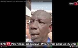 VIDEO - Hadji 2019: Quand Abdoulaye Willane prie pour être Secrétaire général du PS et l'unité des militants