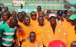 [ VIDEO ] MATCH DE GALA : Doublé de Soro, un but du président Ouattara