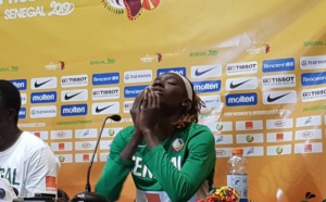VIDEO - Afrobasket 2019 : Léna Niang craque en conférence de presse