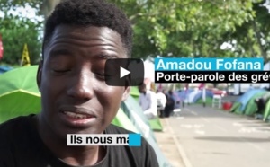 VIDEO - Travailleurs sans-papiers d’Alfortville : "On nous maltraite comme des esclaves"