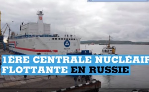 VIDEO - En Russie, la première centrale nucléaire flottante en route vers l'Arctique
