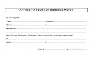 Certificat de domicile, c'est à 300 F sans vérification