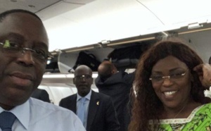 PHOTOS - Fin de vacances: Birima en toute complicité avec le couple présidentiel