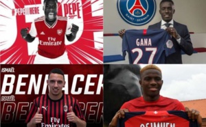 Gana Guèye et Ismaïla Sarr parmi les 15 recrues africaines les plus chères de l’été 2019