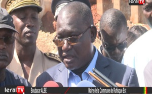 VIDEO - Boubacar ALBE (Maire de  Rufisque EST): "La partie qui déversait le plus d'eaux à Rufisque est..."