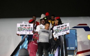 Violences xénophobes en Afrique du Sud: 189 Nigérians rapatriés arrivent à Lagos