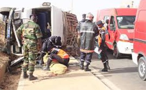 Mbour : Un accident de la circulation fait 2 blessés