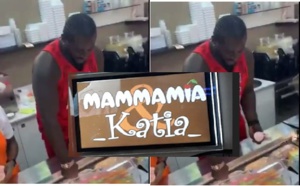 VIDEO - Balla Gaye 2 au MAMMAMIA Chez Katia, en mode vendeur de crème-glace