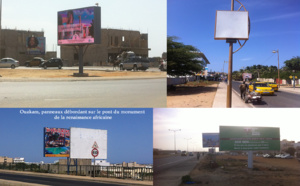 01COM GROUP - Location de 35 panneaux publicitaires partout à Dakar