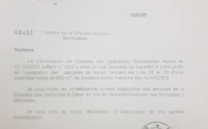 Sa « baraque » des Almadies érigée sans titre légal, démolie…: Me Moussa Bocar Thiam crie au scandale ( Documents )