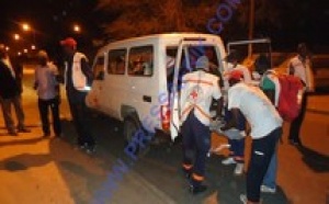 Manifestation du M23 : Même l’ambulance a été la cible des tirs des forces de l’ordre.