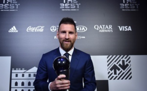 Lionel Messi remporte le prix de meilleur joueur FIFA - The Best 2019