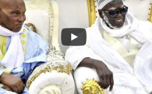 VIDEO - Massalikoul Jinane: Le discours émouvant de Wade devant Serigne Mountakha