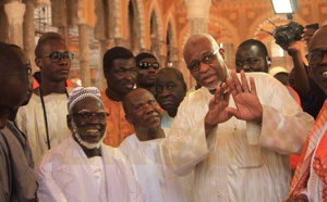 Inauguration: Le Khalife général des Mourides est déjà arrivé à la mosquée Massalikoul Jinaan