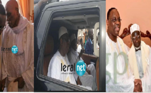 VIDEO + PHOTOS : Me Abdoulaye Wade en toute complicité avec Macky Sall