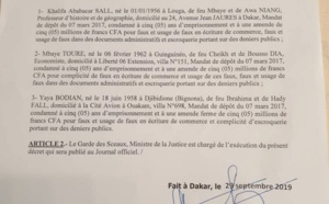 URGENT- Khalifa Sall et ses coaccusés graciés