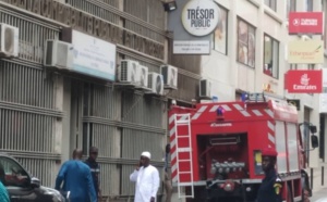Incendie au Trésor: « La situation est sous contrôle et le service fonctionne »