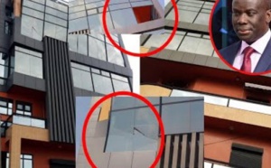 (Photos)- Guédiawaye: La maison de Malick Gakou touchée par la foudre