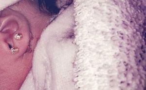 PHOTOS - Khadija Sy, l'épouse de Pape Sidy Fall de la 2stv a accouché d'une petite fille