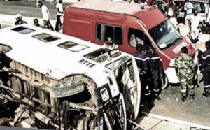 VIDEO - Accident à Keur Mbaye Fall, 15 blessés graves !