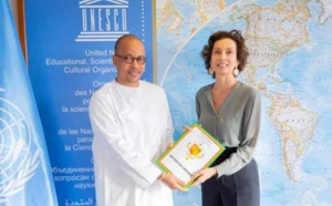 UNESCO: Le journaliste-diplomate, Souleymane Jules Diop a présenté ses lettres de créance