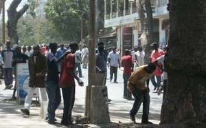 Cheikh Bamba dièye, Mansour Sy Djamil, Ibrahima Fall à la place de l’indépendance