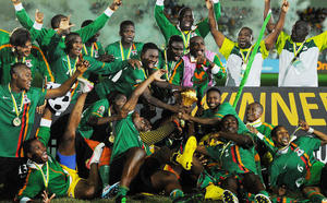 Retour triomphal à Lusaka des Chipolopolo